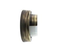 Lampada Parete Keller Echt-Messing Vetro G9 IP64 Rotondo Ø 14 CM Maritim Luci
