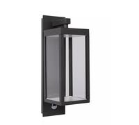 Lampada Parete LED Movimento Alluminio Vetro IP54 3000 K Esterno Wandleuchte