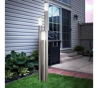 Lampada Parete Piantana Luce per Esterni Sensore di Movimento Prese da Giardino [EEK: F]