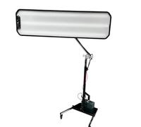Lampada PDR per Uso Intensivo da 95 Cm Lampada LED PDR Strumenti per La Riparazione delle Ammaccature Pannello Riflettente A Luce LED con Supporto Regolabile Batteria Non Inclusa(Size:95x22cm)