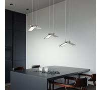 Lampada Pendente Dimmerabile LED Punti Mobile Lampada da Cucina Nichel Opaco [EEK: Non valutato]