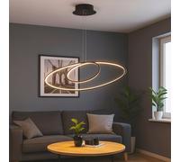 Lampada Pendente Dimmerabile LED Sala Pranzo Anello Design da Soggiorno