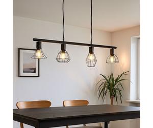 Lampada Pendente Gitter Lampada Da Soffitto Lampada Da Cucina E27 Nera B 75 Cm [EEK: Non valutato]