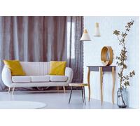 Lampada pendente Pendant in Metallo e Legno Bicones Bianco