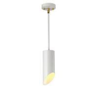 Lampada Pendente Plafoniera Acciaio Ottone Bianco D 11 CM Lampada Design [EEK: Non valutato]