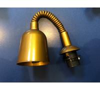 Lampada Pendolo Elettrica Nuova Marrone Nero Oro Bianco