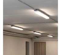 Lampada per Ambienti Umidi Luce da Vasca Luci LED Officina L 120 CM 4er Set [EEK: E]