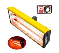 Lampada per asciugatura vernice 1000W Infrared Paint Curing Lamp Baking Paint Booth Heater Automotive Car Body Infrared Paint Lamp Handheld Halogen Heater Light Shortwave Infrared Lamp