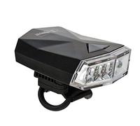 Lampada Anteriore per Bici M-Wave Apollon 4.3 LED con 3 Funzioni, Supporto Universale e Batterie Incluse