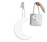 Lampada per borsa - Lampada a LED ricaricabile a forma di luna | Luce tascabile ad attivazione tattile - per casa viaggio sera concerto cinema regalo Natale compleanno
