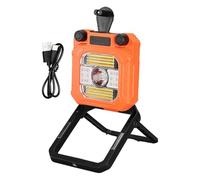 Lampada Per Campeggio | Lanterna Magnetica Ricaricabile Portatile Pieghevole,Dotata Di Display LCD 3200mAh E LED Per Campeggio,Per Tenda Portico Interno Giardino Lavoro In Cortile Patio Esterno