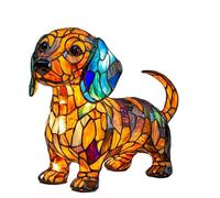 Lampada Per Cani Yorkshire Terrier, Luce Notturna In Resina Dipinta A Mano, Bulldog Francese, Corgi, Bassotto, Carlino, Lampada Da Tavolo A LED, Luce Per Cani Vintage, Decorazione Per La Casa