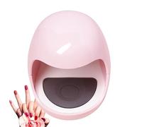 Lampada per chiodo in gel minii portatile - asciugatrice per chiodo LED UV a singolo | Luce per nail art ricaricabile USB per gel per chiodo in gel e costruttore, compatto e comodo per l'uso dome