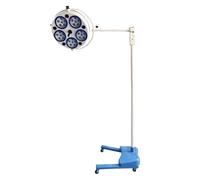 Lampada per Esami Verticale a LED, Lampada Chirurgica Senza Ombre con Ruote per Cliniche, Ambulatori, Cliniche Veterinarie e Reparti di Otorinolaringoiatria