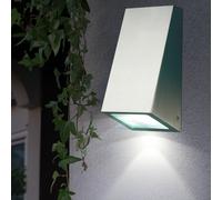 Lampada per Esterni da Parete LED Giardino Faretto Porta Luce IP44 Argento