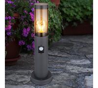 Lampada per Esterni Luce con Piedistallo Piantana Movimento Antracite Fumo LED H [EEK: E]