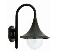 Lampada per Esterni Nero Alluminio IP43 Rustico Madilah Lanterna Casa Giardino