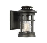 Lampada per Esterni Parete Casa IP44 E27 Rustico Vintage IN Bronzo Antico da