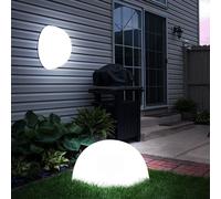 Lampada per Esterni Solare Decorazione Giardino Luce Sferica LED Parete Semi