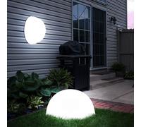 Lampada per Esterni Solare Decorazione Giardino Luce Sferica LED Parete Semi