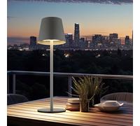 Lampada per Esterni Tavolo Inserto Della Bottiglia LED Touch Dimmer Grigio Opale [EEK: F]