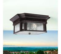 Lampada per Esterni Terrazza Balcone Regenglas Alluminio IP44 Annata Design Luci