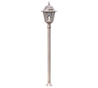 Lampada per Esterni Wegeleuchte Giardino E27 IP43 B:21,5cm 144cm Alto Rustico