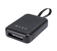 Lampada per Extension di Capelli a 405nm LED, Luce LED a Polimerizzazione Rapida Lampada Portatile Ricaricabile per la Polimerizzazione Della Colla per Casa e Salone (BLACK)