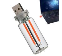 Lampada per interni auto anni '90 - Retro USB Night Light Touch Control | Luce per auto, interfaccia automobilistica ricarica lampade notturne a risparmio energetico