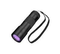 Lampada per la polimerizzazione delle unghie, Lampada Di Polimerizzazione UV Da 6 Pezzi, Torcia A Luce Viola A LED, Multifunzione Con Rilevamento A Fluorescenza