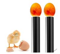 Lampada per la Speratura Delle Uova,2 Pezzi Tester per Uova,Tester LED Torcia Luminosa per Uovas,Light Egg Candler Testers,Lampada a LED per Speratura Uovas,per Tutte le Uovas di Pollo,Quaglia,Anatra