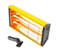 Lampada per l'asciugatura della vernice, Lampada for verniciatura a infrarossi a onde corte con treppiede regolabile for l'asciugatura della vernice di carrozzeria delle auto, 2000 W(2000W)