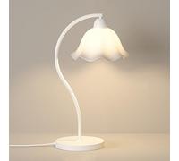 Lampada per letto moderna percorsi, lampada da tavolo acrilico lampada da lettura di lettura, scrivania in metallo luce luce notturna per camera da letto soggiorno da ufficio comò ambiente Aqiong