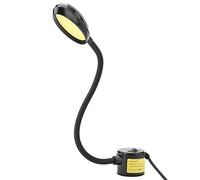 Lampada per Macchina da Cucire, Akozon 8W COB Luce di Lavoro per Cucire a Collo di Cigno con Base Magnetica per Tutti Macchina Da Cucire Illuminazione (EU)
