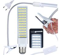 Lampada per Microscopio a LED Rosfix 60x | Collo D'Oca da 20 W con Morsetto