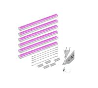 Lampada per Piante, 1/2/4/6PCS Luci crescenti a LED a spettro completo for piante da serra Veg Fiori Lampade di coltivazione fuori suolo a luce di riempimento(Purple-red light 6PC)