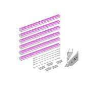 Lampada per Piante, 1/2/4/6PCS Luci crescenti a LED a spettro completo for piante da serra Veg Fiori Lampade di coltivazione fuori suolo a luce di riempimento(Purple-red light 6PC)