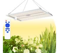 Lampada per piante a spettro completo,540 LED Lampada di crescita professionale,Timer 4/8/12 ore,10 livelli di luminosità,3 modi di luce,Remoto intelligente,ideale per tutte le fasi di crescita