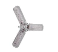 Lampada per piante, Lampada fito pieghevole 24W 36W 48W E27, lampada da coltivazione a LED utilizzata for interni for la crescita dei pantaloni fioritura fioritura fungo clone succulente(Pink,20W)