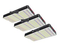 Lampada per piante, Led Coltiva La Luce a Spettro Completo 3PCS 3000W 301H Grow Led Phytolamp for Le Piante Tenda di Coltivazione Idroponica Serra