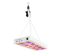Lampada per Piante, Luci progressive a LED for piante da interno Spettro completo Veg Bloom 3 modalità timer telecomando, semi di luce for piante che avviano piantine