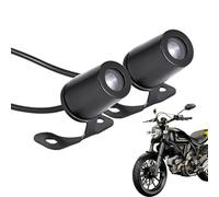 Lampada per proiezione di ali per moto - Lampada LED Angel Shadow, kit di segnale decorativo | Proiettore a montaggio laterale impermeabile, altezza emblema ala per visibilità notturna