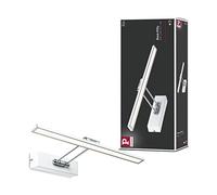 Lampada per quadri a LED Paulmann Beam Fifty 7 W bianco/cromo | Orientabile, ideale per l’illuminazione di quadri, Temperatura del colore 2700K, IP20, montaggio sulla Parete