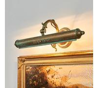 Lindby Lampade da Parete per Quadri, Applique Cornici o Specchio 2 x 40W Lampadario Camera Letto Soggiorno parete Interno Corridoio Rame Ossidato 45cm