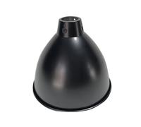 Lampada per rettili - Paralume a cupola profonda, riflettore ottico per lampadina UVB Basking, attrezzatura per illuminazione terrario per tartarughe, rane, per riscaldamento