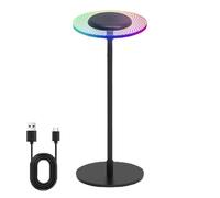 Lampada Per Scrivania - Cambio Colore Ricaricabile Moderno - Lampada LED per Illuminazione Ambientale | Per Studio Lettura Riposo Sonno Party Comodino Lato Dormitorio Sala Da Pranzo Appartamento