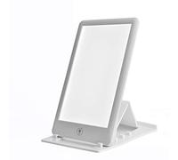 Lampada per terapia della luce, luminosità regolabile, design pieghevole per alleviare i disturbi affettivi stagionali, portatile e compatta, per uso domestico e ufficio