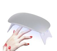 Lampada per unghie a LED, asciuga unghie - Luce UV per la cura delle unghie,Lampada polimerizzante professionale portatile, lampada UV a LED per unghie in gel con 2 impostazioni del timer per unghia e