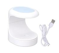 Lampada per unghie a LED, mini luce per chiodi 16w 3pcs chips luminosi 60s mini mini lampada a indurimento per unghie con cavo USB per la casa del salone