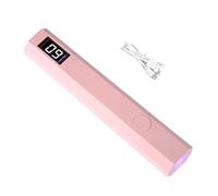 Lampada per unghie gel UV - asciugatrice portatile | Lampada per unghie a LED | Asciugatrice portatile | Lampada per chiodo cordless ricaricabile | 3 Timer Manicure Manicure Unghie Lampada